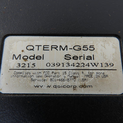 QSI Corp QTERM-G55 Handheld HMI Controller