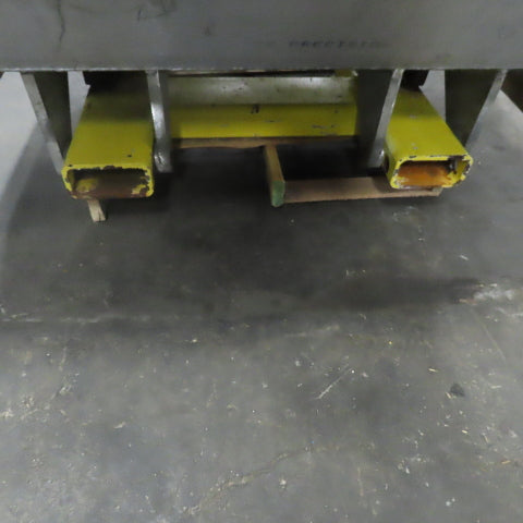 Heavy Duty Aluminum Hydraulic Dump Hopper Fork Lift Attachment 55° Tilt