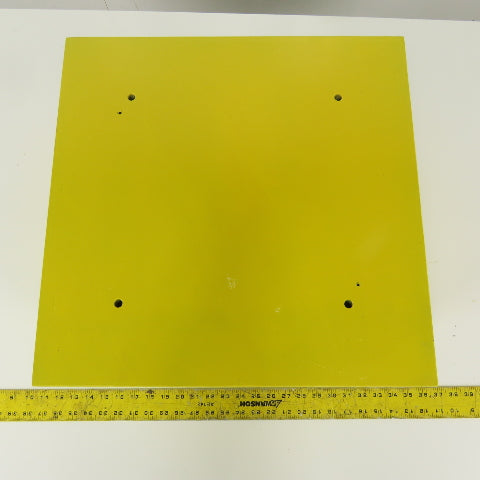 Panasonic Riser Bolster Machine Base From a YA-1CCR51 Robot 20" x 20" x 9-1/4"