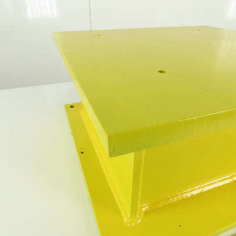 Panasonic Riser Bolster Machine Base From a YA-1CCR51 Robot 20" x 20" x 9-1/4"