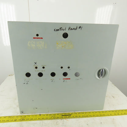 24"x24"x8" Wall Mount Electrical JIC Enclosure w/Backplate