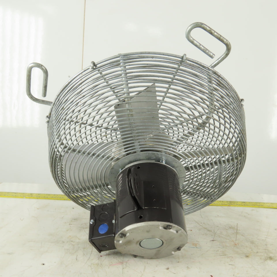 Dayton 132F056 Cast Aluminum 4 Blade 16" Transformer Fan 230/460V 3Ph 3100 Cfm