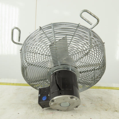 Dayton 132F056 Cast Aluminum 4 Blade 16" Transformer Fan 230/460V 3Ph 3100 Cfm