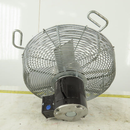 Dayton 132F056 Cast Aluminum 4 Blade 16" Transformer Fan 230/460V 3Ph 3100 Cfm