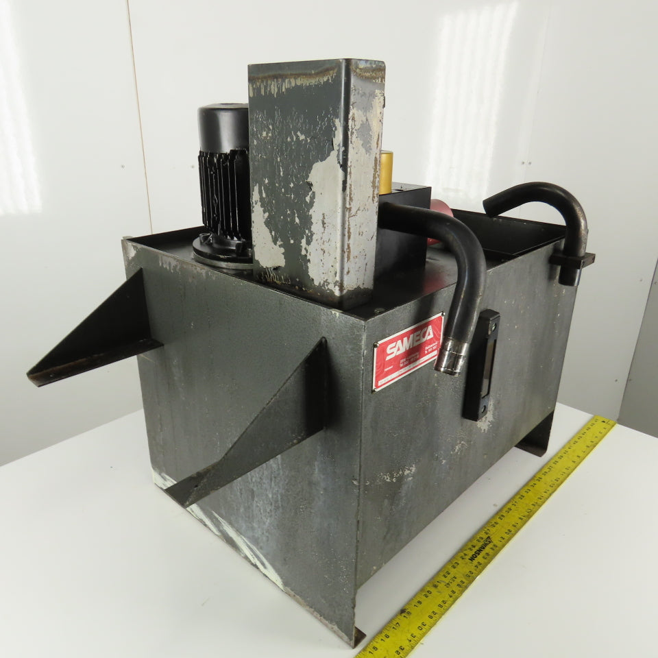 Sameca M0 37 19 Gallon Coolant Pump & Baffled Tank 208-230/460V