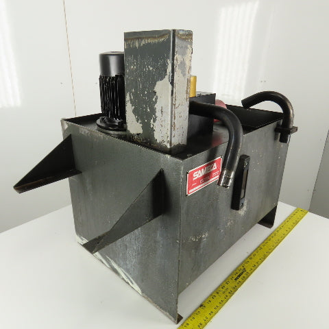 Sameca M0 37 19 Gallon Coolant Pump & Baffled Tank 208-230/460V