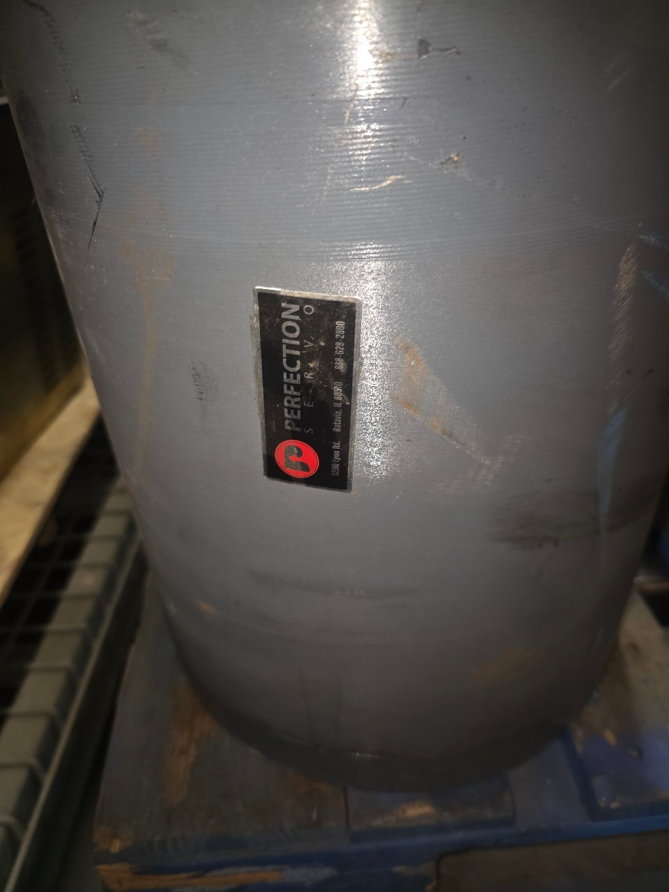Lincoln Machine C-15762 Hydraulic Cylinder 10" Bore 8" Stroke 1000 PSI