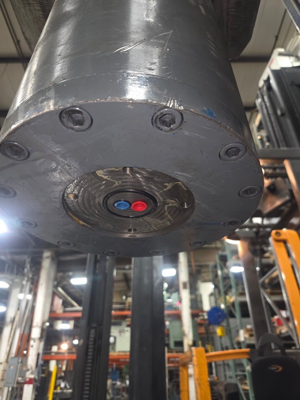 Lincoln Machine C-15762 Hydraulic Cylinder 10" Bore 8" Stroke 1000 PSI