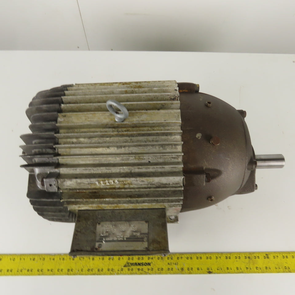 US Motors T-GH-TE Syncorgear 7.5 Hp Gear Motor 230/460V 350 RPM