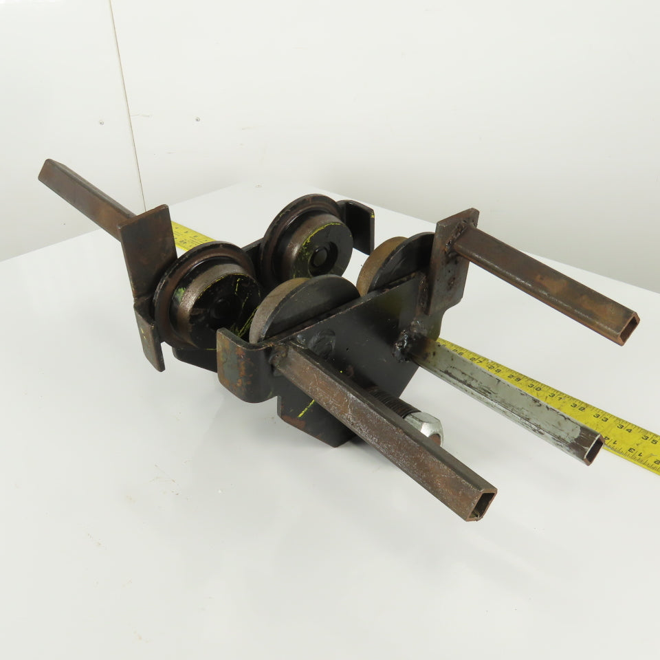 CM Series 633 1 Ton (2000lb)  Manual Push-Pull Hoist Trolley 3 to 8" Beam
