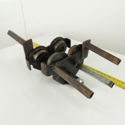 CM Series 633 1 Ton (2000lb)  Manual Push-Pull Hoist Trolley 3 to 8" Beam