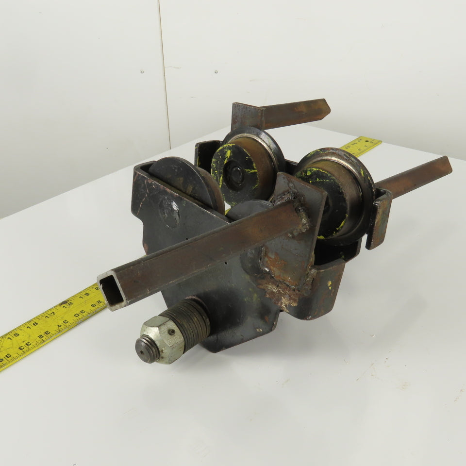 CM Series 633 1 Ton (2000lb)  Manual Push-Pull Hoist Trolley 3 to 8" Beam