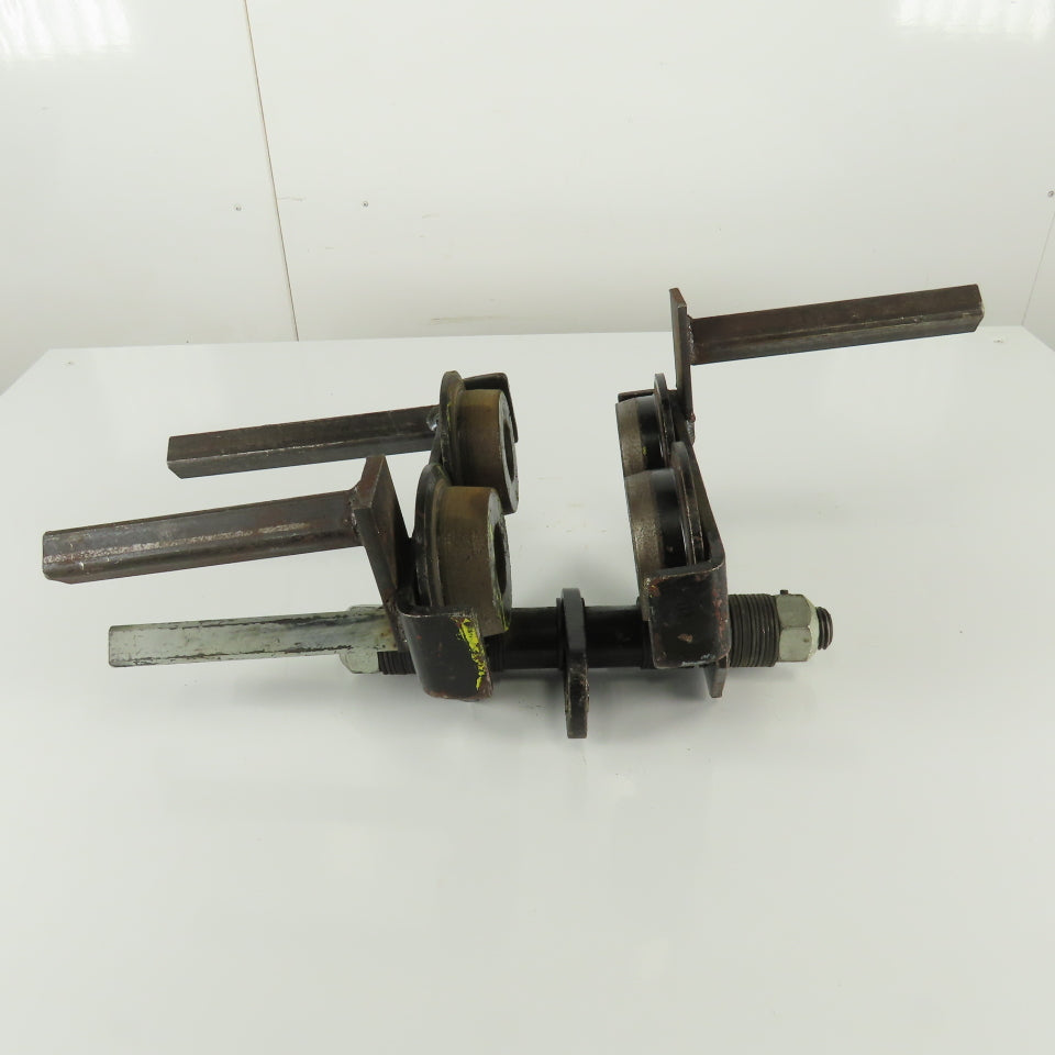 CM Series 633 1 Ton (2000lb)  Manual Push-Pull Hoist Trolley 3 to 8" Beam