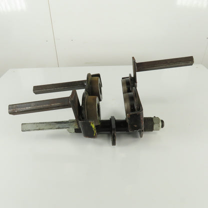 CM Series 633 1 Ton (2000lb)  Manual Push-Pull Hoist Trolley 3 to 8" Beam