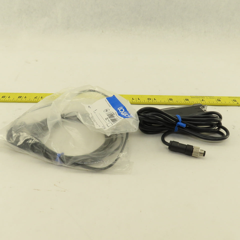 Omron E3X-NA41V E32-DC200 Fiber Optic Photo Electric Switch Amplifier 2M Cable