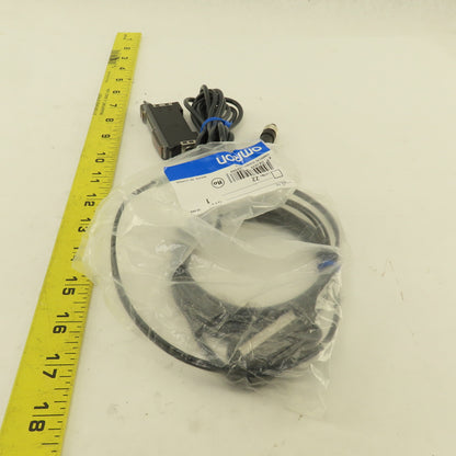 Omron E3X-NA41V E32-DC200 Fiber Optic Photo Electric Switch Amplifier 2M Cable