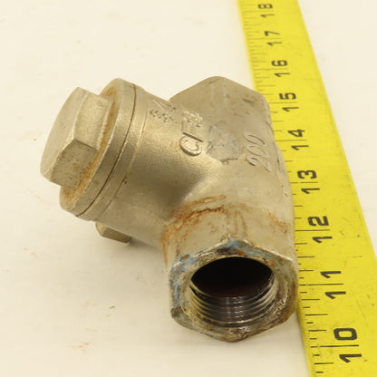 Sharpe 3/4" Stainless Steel Swing Check Valve