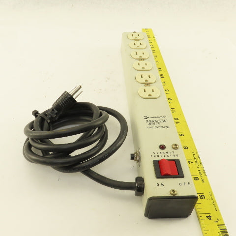 Intermatic IG2066 15 Amp 125V 60Hz Industrial Grade Surge Suppressor Strip