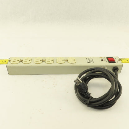 Intermatic IG2066 15 Amp 125V 60Hz Industrial Grade Surge Suppressor Strip