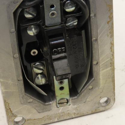 Appleton 503010 Operator Switch Hazardous Location 3 Way 2 Pole 115/230V AC/DC