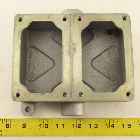 Appleton 2 Gang Electrical Receptacle Box Hazardous Location HAZLOC