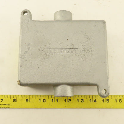 Appleton 2 Gang Electrical Receptacle Box Hazardous Location HAZLOC