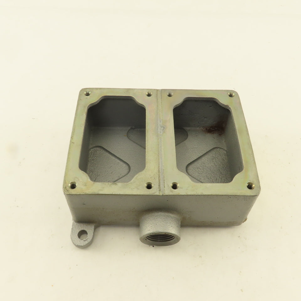 Appleton 2 Gang Electrical Receptacle Box Hazardous Location HAZLOC