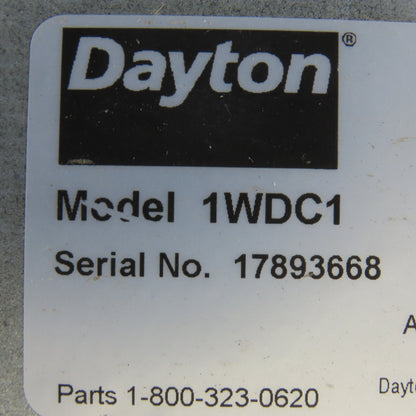 Dayton 1WDC1 Exhaust Fan Medium Duty Belt Drive Fan 30" 6 Blades NO Drive Pkg