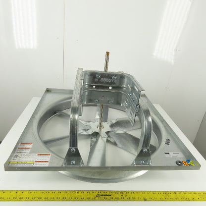 Dayton 1WDC1 Exhaust Fan Medium Duty Belt Drive Fan 30" 6 Blades NO Drive Pkg