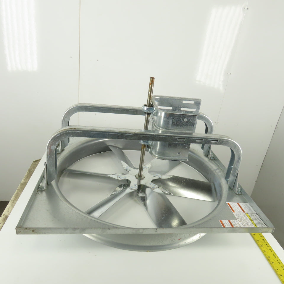 Dayton 1WDC1 Exhaust Fan Medium Duty Belt Drive Fan 30" 6 Blades NO Drive Pkg