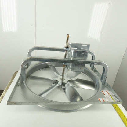 Dayton 1WDC1 Exhaust Fan Medium Duty Belt Drive Fan 30" 6 Blades NO Drive Pkg