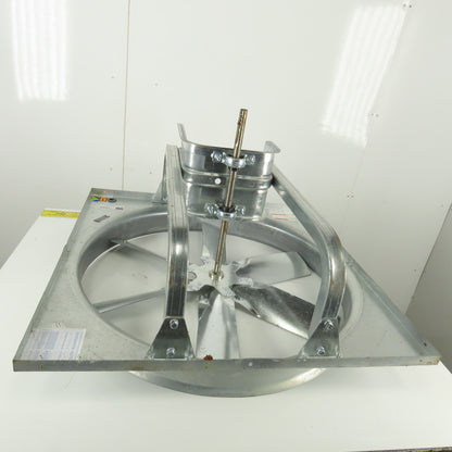 Dayton 1WDC1 Exhaust Fan Medium Duty Belt Drive Fan 30" 6 Blades NO Drive Pkg