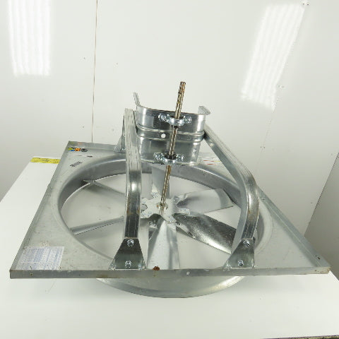 Dayton 1WDC1 Exhaust Fan Medium Duty Belt Drive Fan 30" 6 Blades NO Drive Pkg