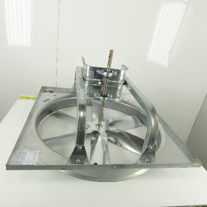 Dayton 1WDC1 Exhaust Fan Medium Duty Belt Drive Fan 30" 6 Blades NO Drive Pkg