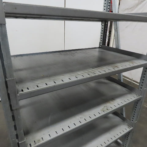 Heavy Duty Industrial 5 Adjustable Shelf Shelving Unit  43-3/4"Wx24"Dx79"H
