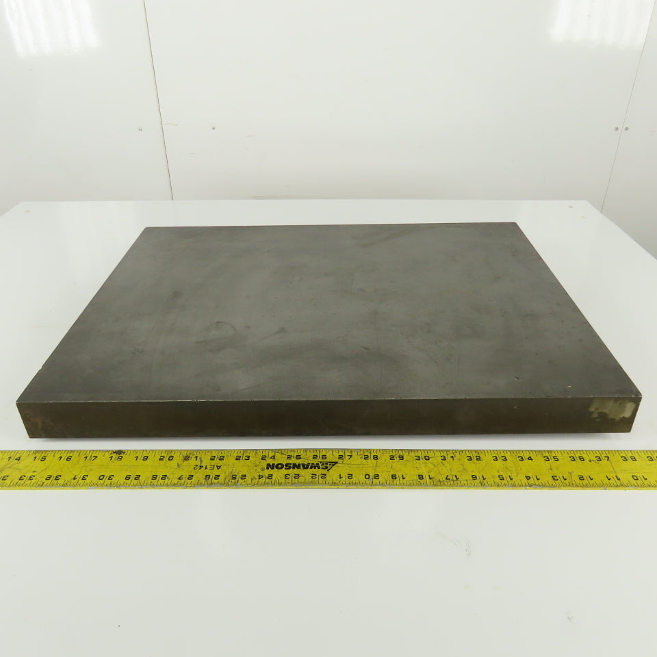 18"x24"x 1-7/8" Thick Flat Steel Work Surface Layout Table