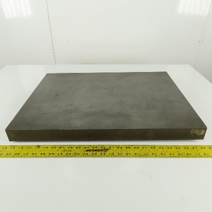 18"x24"x 1-7/8" Thick Flat Steel Work Surface Layout Table