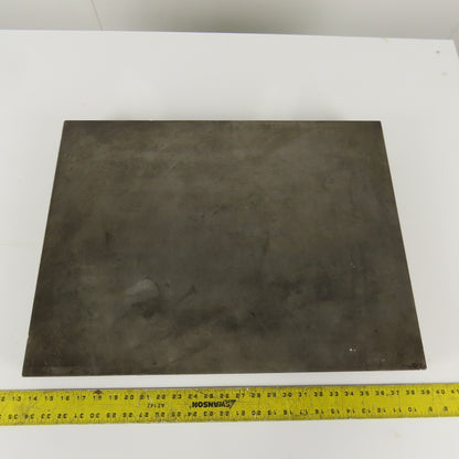 18"x24"x 1-7/8" Thick Flat Steel Work Surface Layout Table