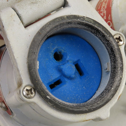 Appleton EFSR-20232 20A 250VAC Interlocked Hazardous Location 2 Gang Plug Box