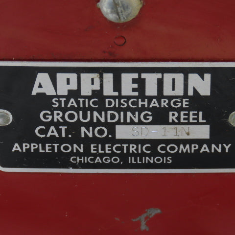 Appleton SD-11N Static Discharge Grounding Reel Clamp