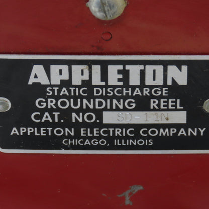 Appleton SD-11N Static Discharge Grounding Reel Clamp