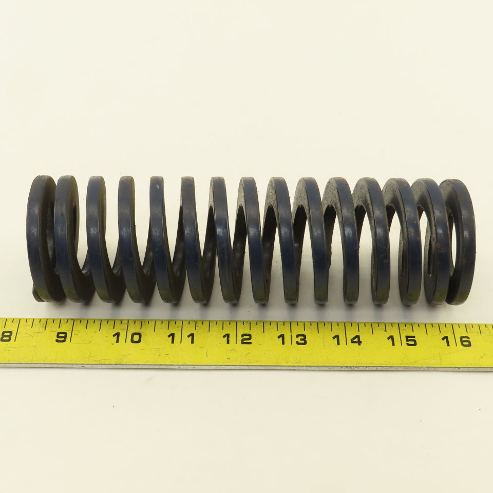 1-1/4" ID x 3-3/8" OD Blue Compression Die Spring 7-3/4" OAL
