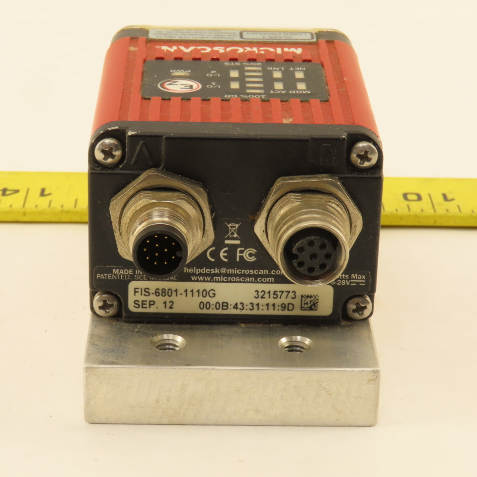 Microscan FIS-6801-1110G QX Hawk Industrial Imager Barcode Scanner