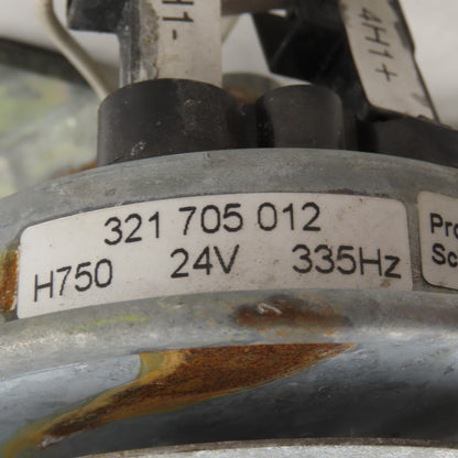 Jungheinrich 321 705 012 Horn Assembly 24V 335Hz From a Type EJE 120 US