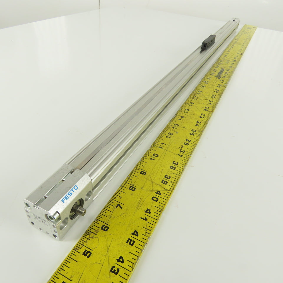 Festo DGE-18-675-ZR-LH-RK Toothed Belt Linear Slide Actuator Rail 775mm Stroke