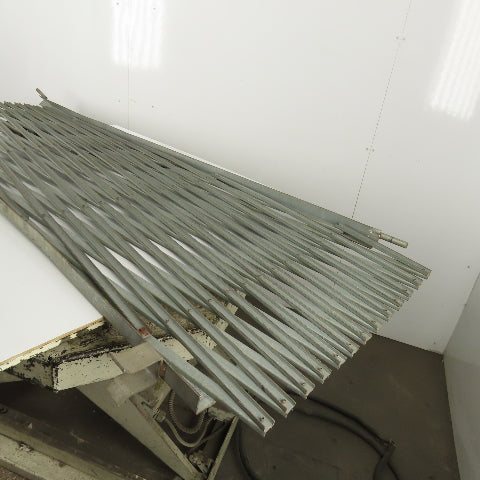 Single Folding Security Gate 9' W x 6' H