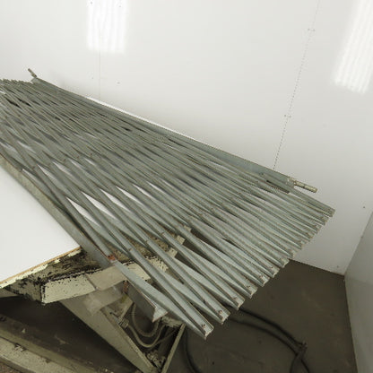 Single Folding Security Gate 9' W x 6' H
