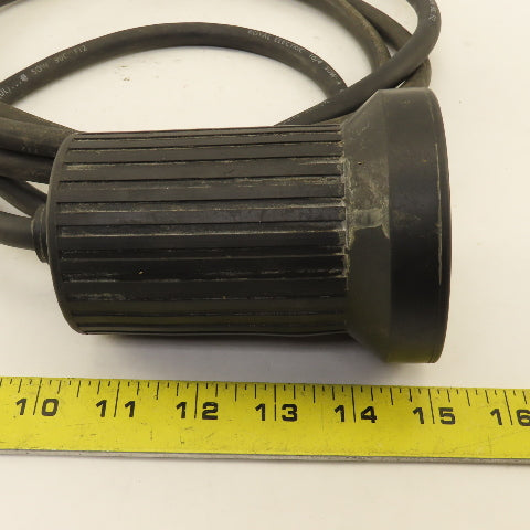Hubbell 10A 600V 20A 250V 4 Wire W/ Ground Turn Lock Female Weatherproof Boot