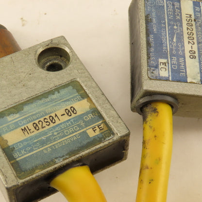 Telemecanique ML02S01-00 MS02S02-06 Micro Limit Switch Assembly