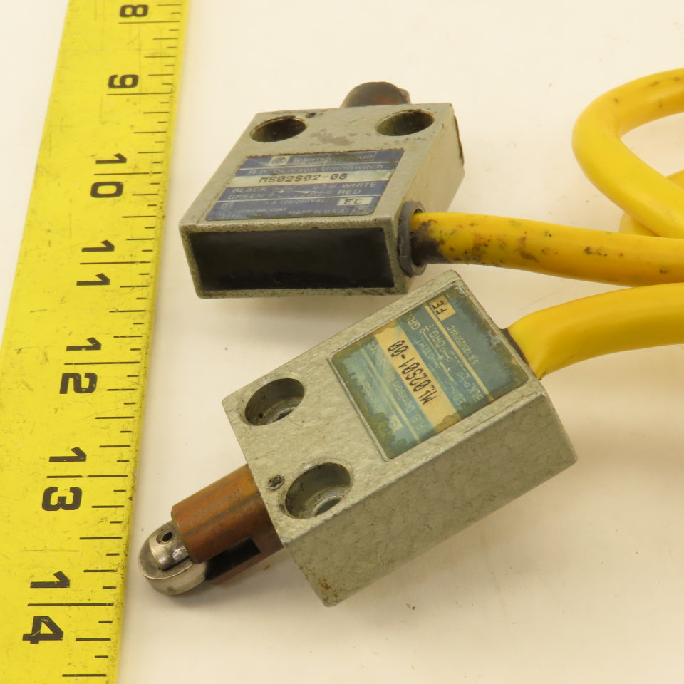 Telemecanique ML02S01-00 MS02S02-06 Micro Limit Switch Assembly